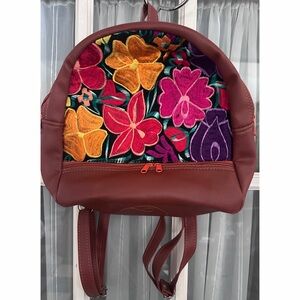 Mexican Embroidered Backpack
